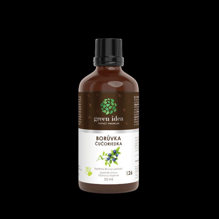 Kép Áfonya tinktúra - cseppek 50 ml - Green idea