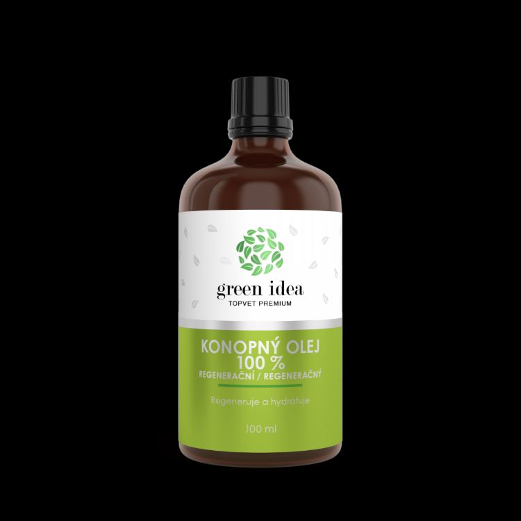 Kép 100%-os regeneráló kannabiszolaj 100 ml - Green idea