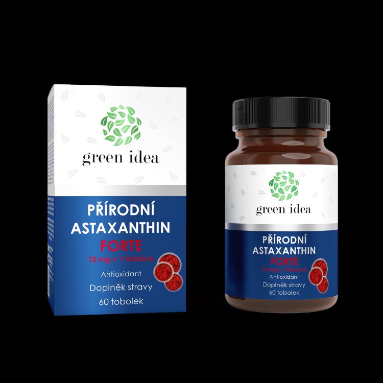 Kép Astaxanthin forte 12 mg - 60 db - Green idea