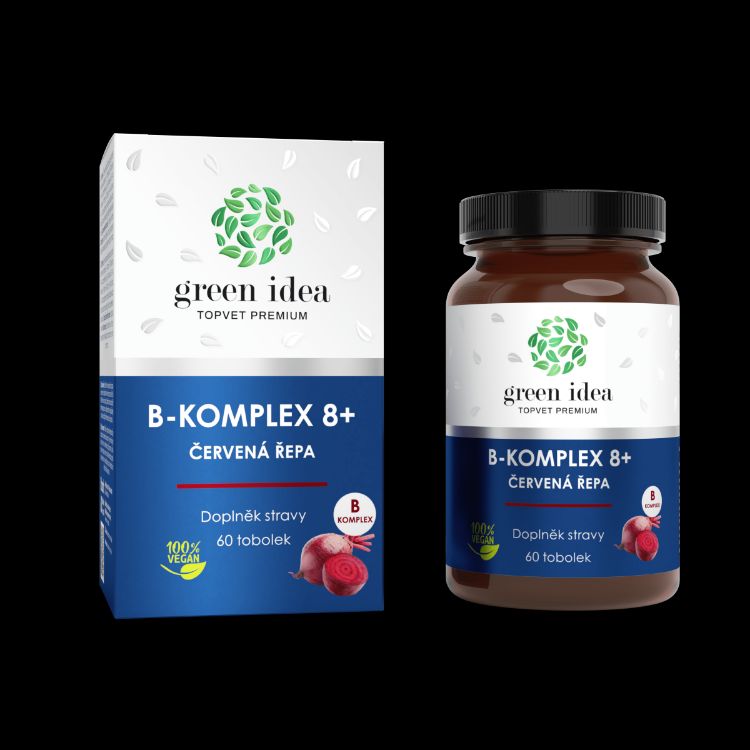 Kép B-komplex 8+ céklával - kapszulák 60 db - Green idea