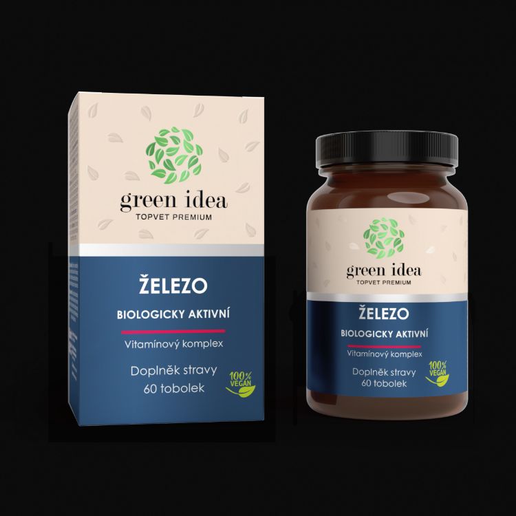 Kép Vas - vitamin komplex - kapszulák 60 db - Green idea