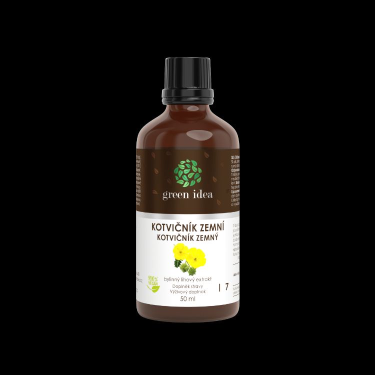Kép Kotvičník földi tinktúra - cseppek 50 ml - Green idea