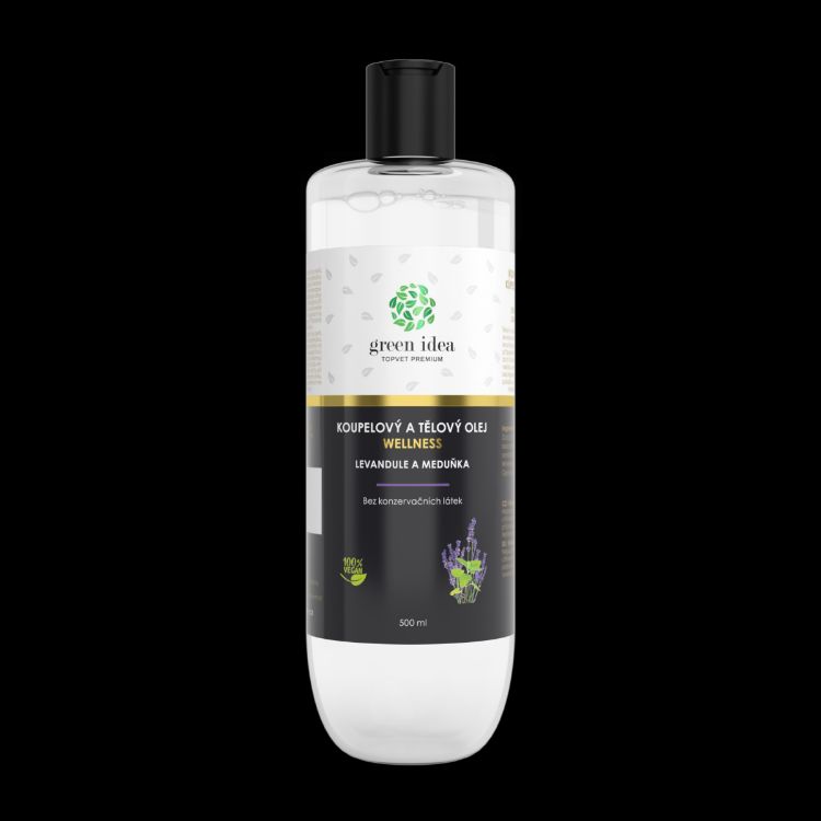 Kép Levendula és citromfű - fürdő- és testolaj 500 ml - Green idea