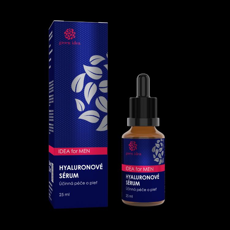 Kép IDEA for MEN - Hialuronsav szérum férfiaknak 25 ml - Green idea