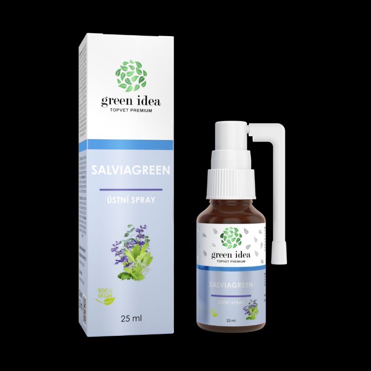 Kép Salviagreen - szájöblítő spray 25 ml - Green idea