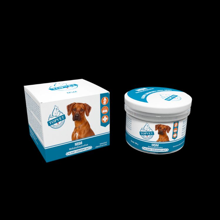 Kép MSM kutyák számára 100 g - Green idea