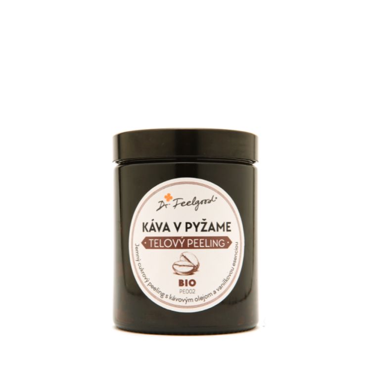 Kép BIO testradír KÁVÉBAN a PIJAMÁBAN - 180 ml - Dr. Feelgood