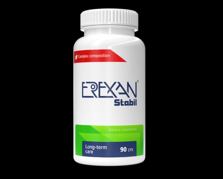 Kép EREXAN Stabil a férfiak termékenységének és potenciájának támogatására – 90 kapszula