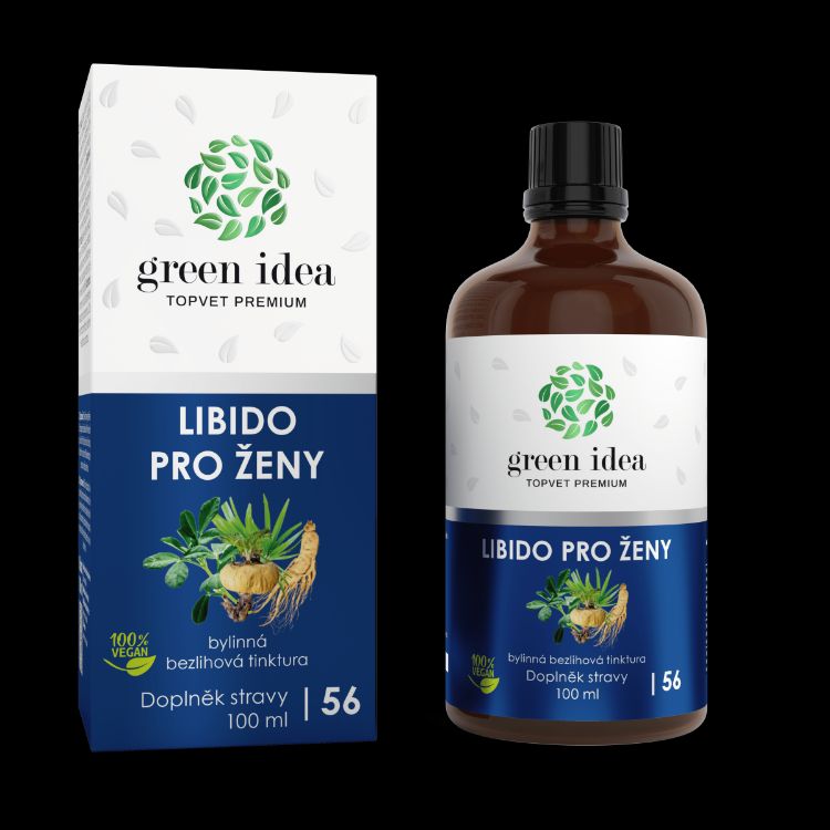 Kép Libidó nőknek – alkoholmentes tinktúra 100 ml – Green idea