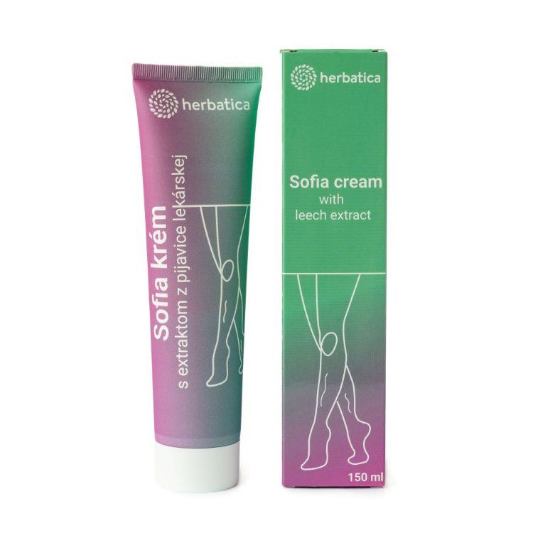 Kép Sofia krém visszérre piócakivonattal - 150 ml - Herbatica