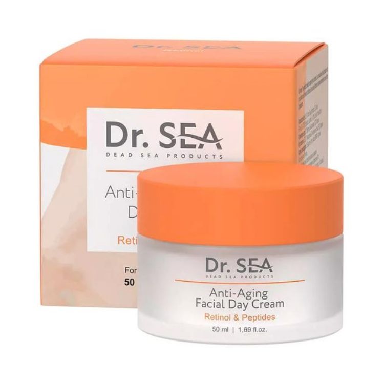 Kép Anti-aging nappali arckrém retinollal és peptidekkel - 50 ml - Dr. Sea