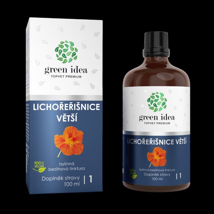 Kép Lichořeřišnice - alkoholfmentes tinktúra 100 ml - Green idea