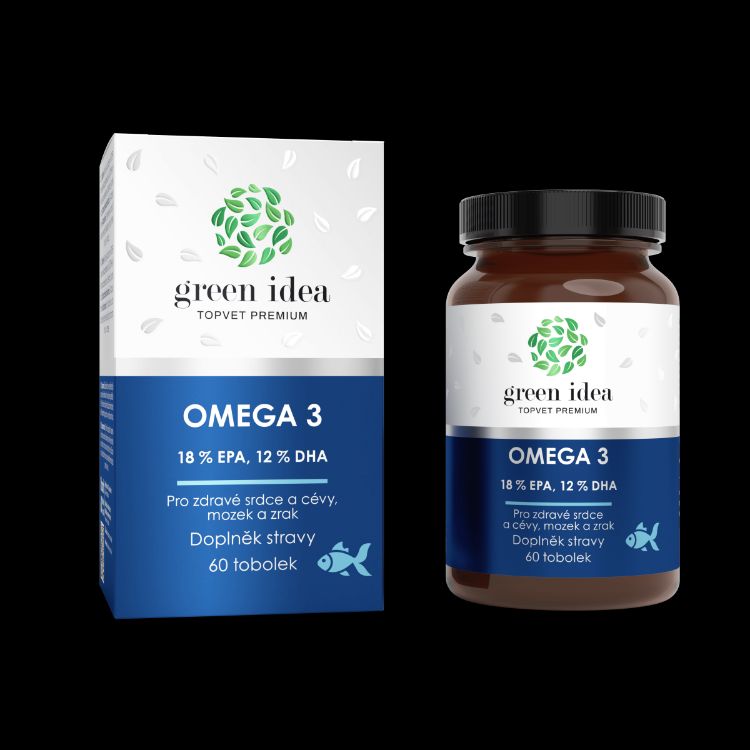 Kép Omega 3 - 18% EPA, 12% DHA - kapszulák 60 db - Green idea