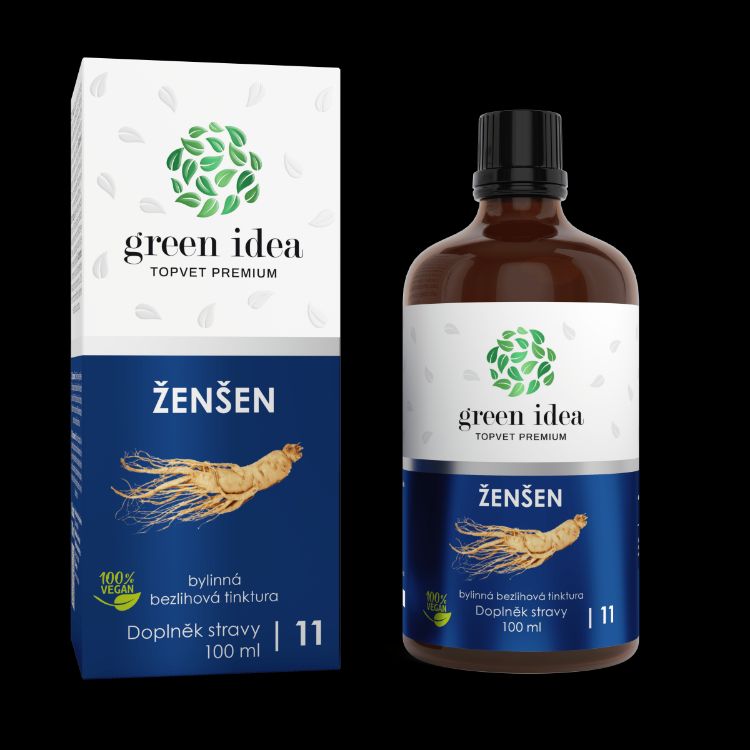 Kép Ginzeng - alkoholmentes tinktúra 100 ml - Green idea
