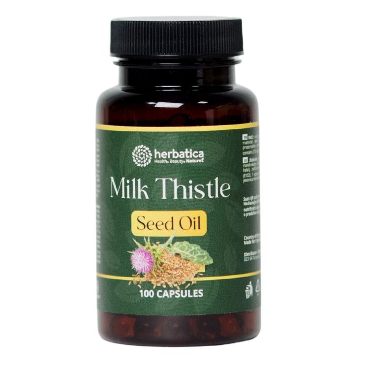 Kép Máriatövismag olaj kapszulában - 100 kapszula - Herbatica