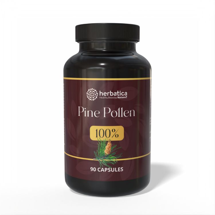 Kép 100% fenyőpollen - 90 kapszula - Herbatica