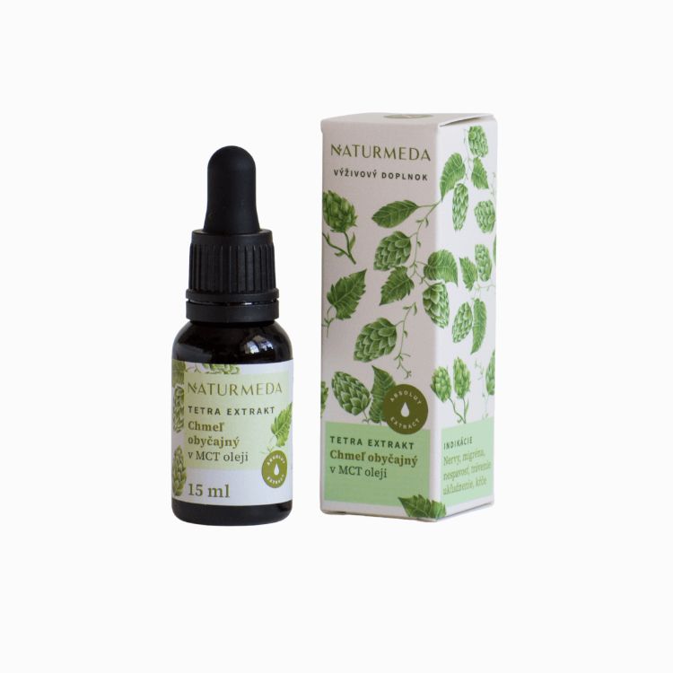 Kép Közönséges komló – Tetra gyógynövény-kivonat 15 ml – Naturmeda