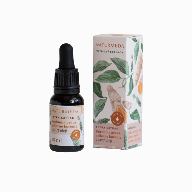 Kép Igazi kurkuma – Tetra gyógynövény-kivonat – 15 ml – Naturmeda
