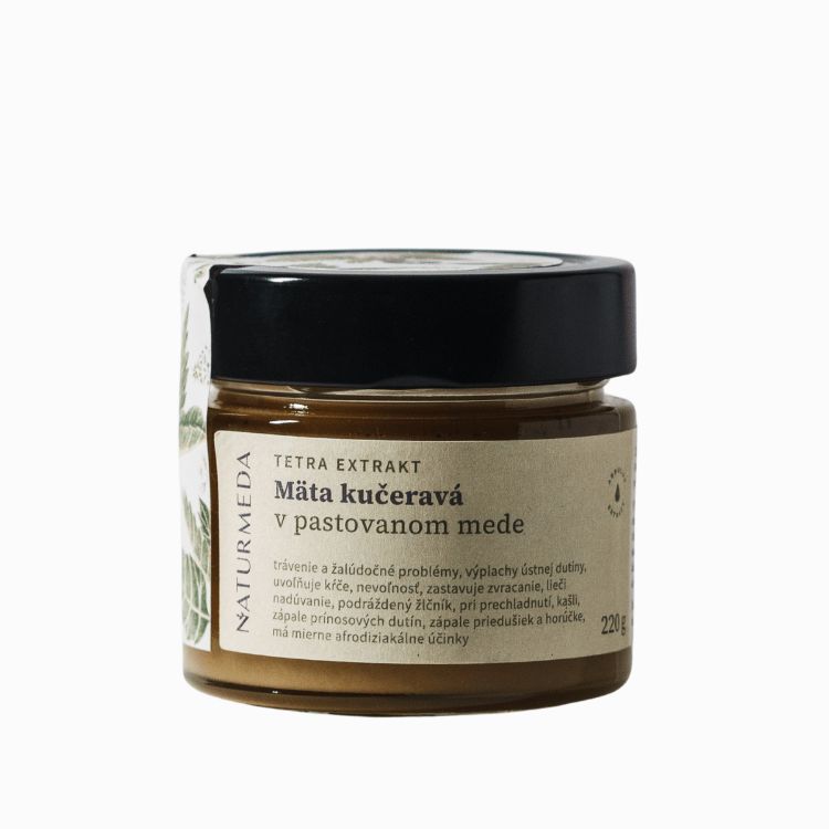 Kép Terápiás méz fodormentával – 220 g – Naturmeda