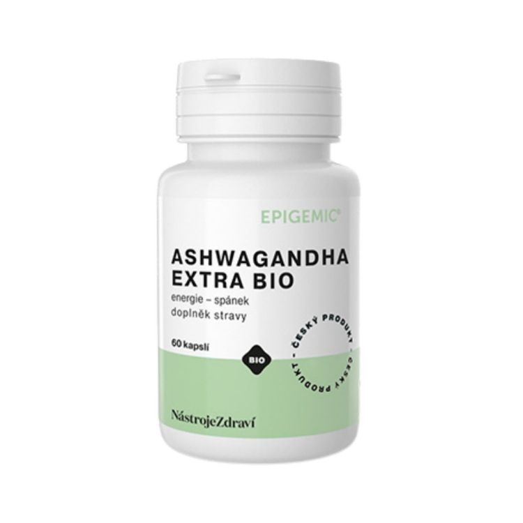 Kép Ashwagandha EXTRA BIO – 60 kapszula – Epigemic®