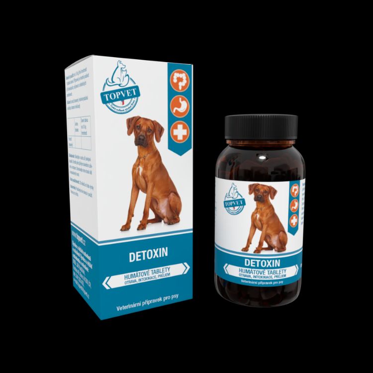 Kép Detoxin humát tabletták kutyáknak, 90 db - Green idea