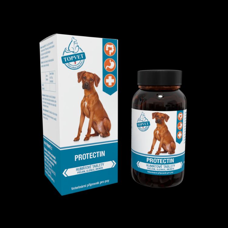 Kép Protectin humát tartalmú tabletták kutyáknak, 90 db - Green idea