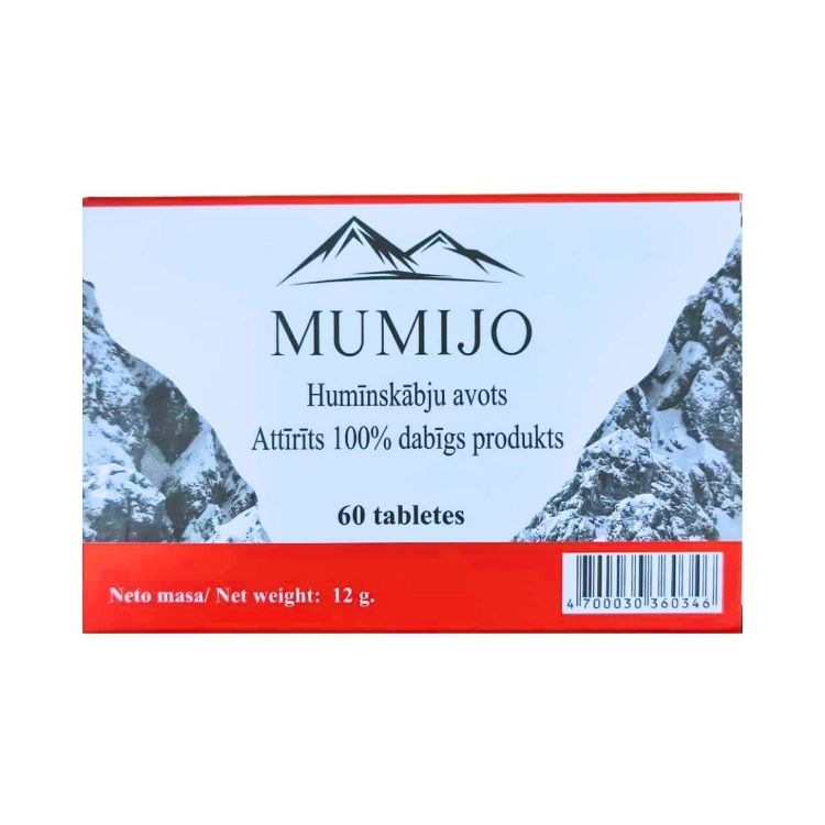 Kép BIOVIT LLC Altaji mumio Shilajit - 60 tabletta - TML