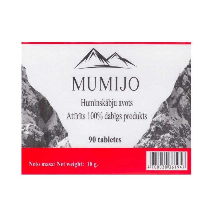 Kép BIOVIT LLC Altáj múmió Shilajit - 90 tabletta - TML