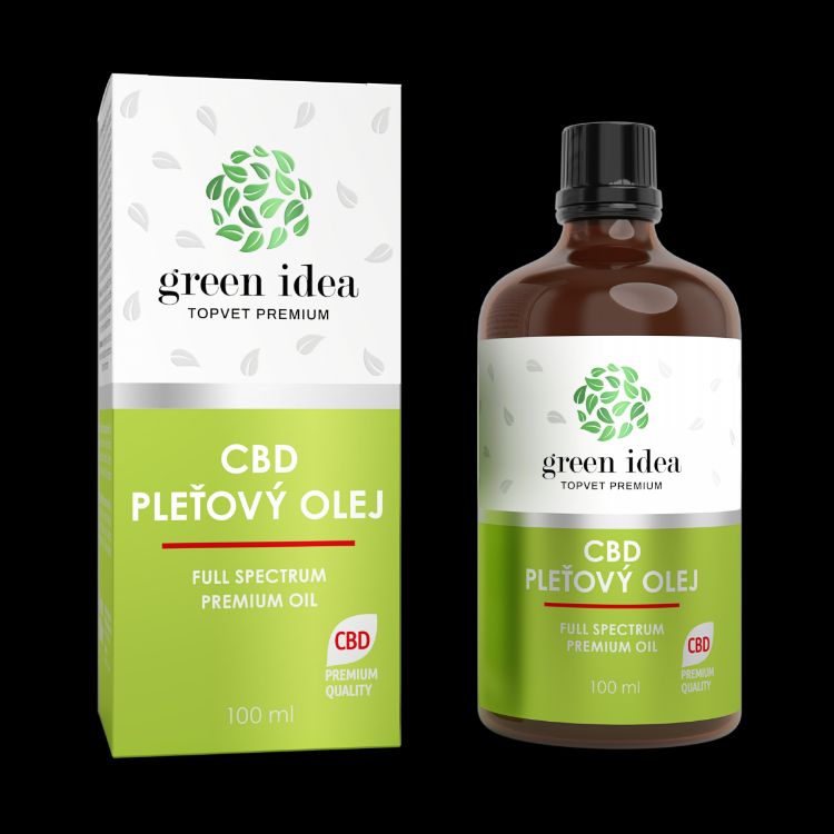 Kép CBD arcolaj 100 ml - Green idea