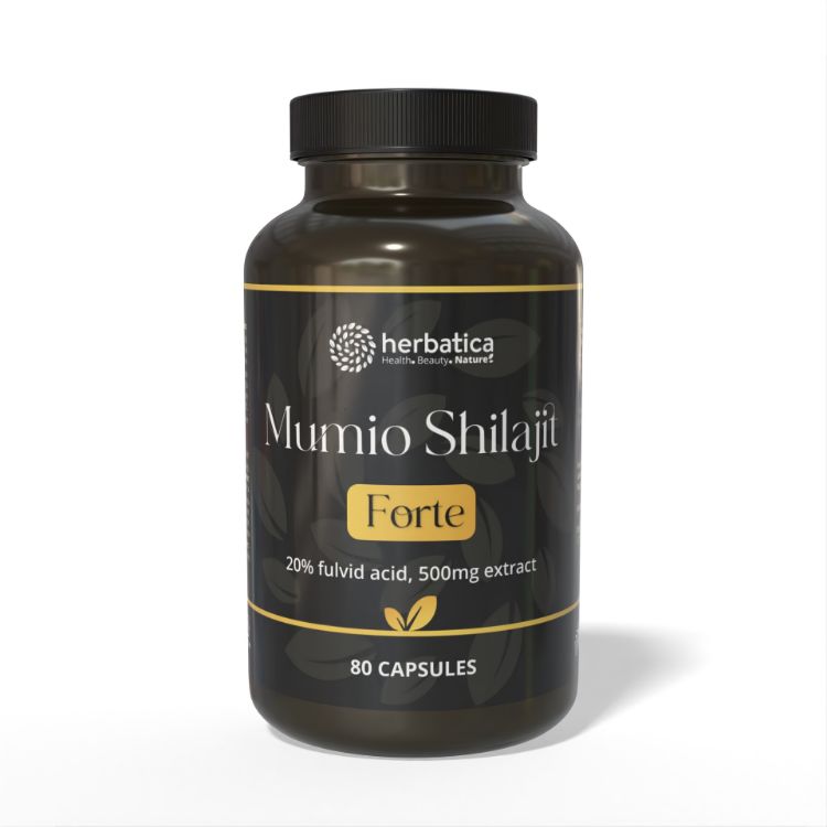 Kép Mumio Shilajit Forte - 80 kapszula - Herbatica