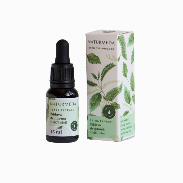 Kép Csalán (nagy csalán) – Tetra gyógynövény-kivonat – 15 ml – Naturmeda