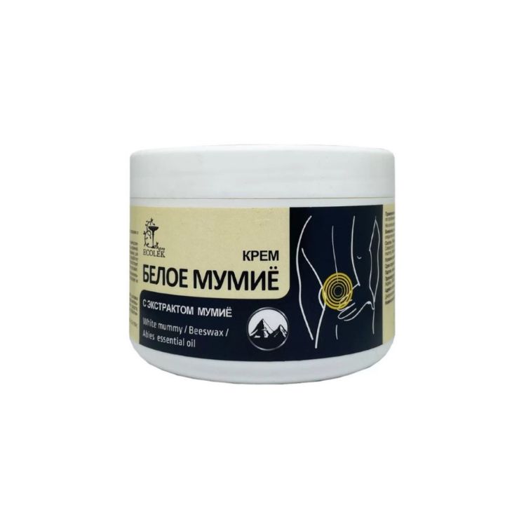 Kép LÓERŐ krém/gél FEHÉR MUMIÓ az ízületek és a gerinc számára - 300ml - LekoPro