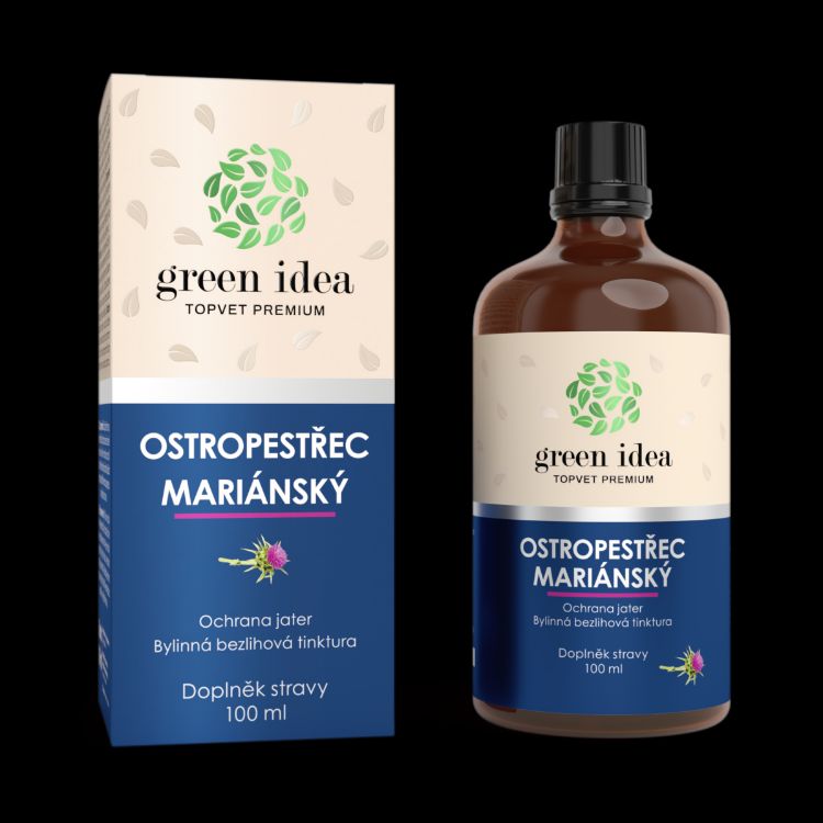 Kép Máriatövis - alkoholmentes tinktúra 100 ml - Green idea