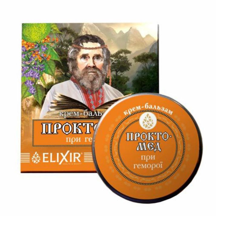 Kép Elixir "Proctomed" krém balzsam aranyérre - 10 ml - Elixír