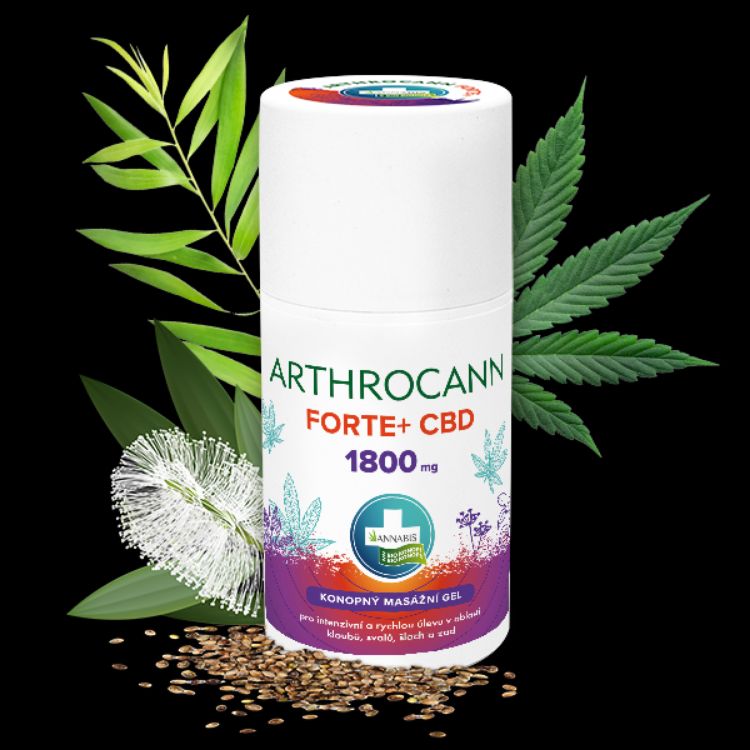 Kép ARTHROCANN kender masszázs gél FORTE+1800 mg CBD - 90 ml - Annabis