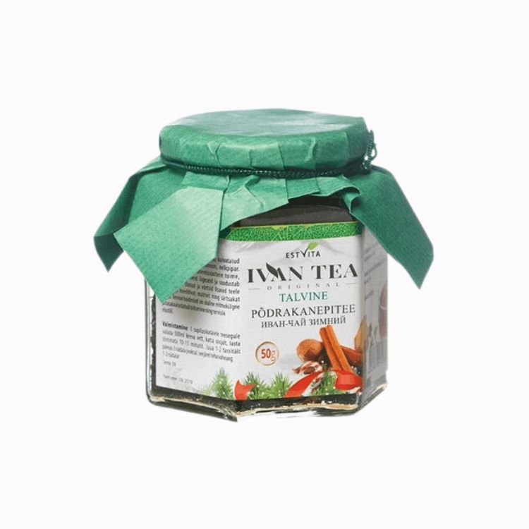 Kép Ivan tea Téli mix üvegben – 50 g – Estvita