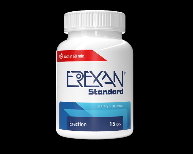 Kép EREXAN Standard – férfiak intim igényeire minden életkorban – 15 kapszula