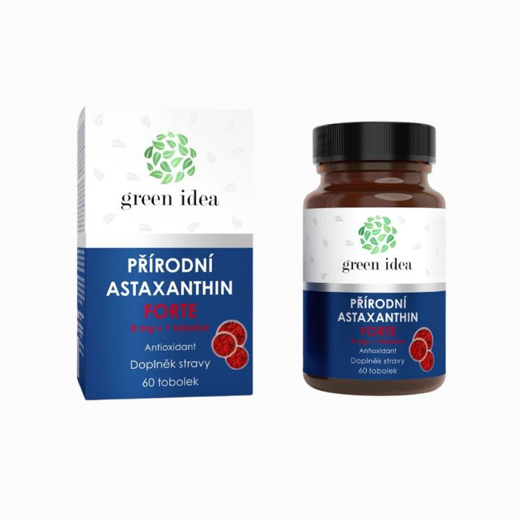 Kép Astaxanthin forte 8 mg - 60 db - Green idea