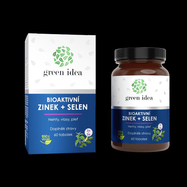Kép Bioaktív cink+szelén - 60 db kapszula - Green idea
