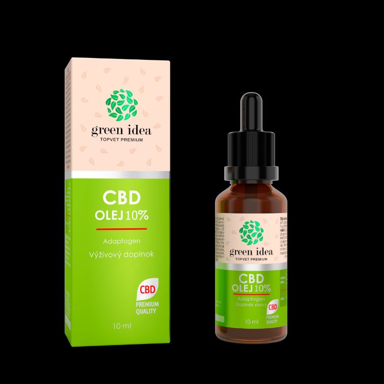 Kép CBD olaj 10 % 10 ml - Green idea