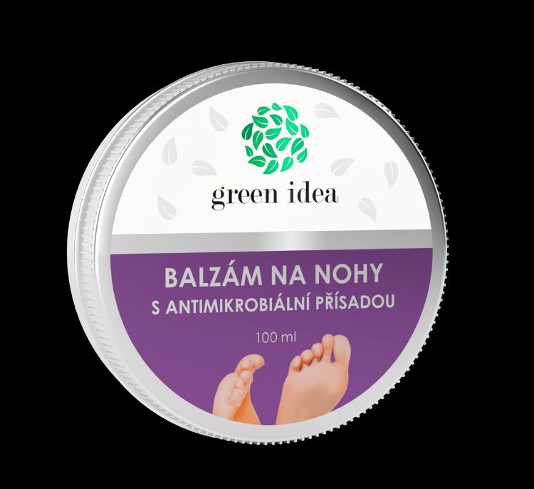 Kép Lábápoló balzsam antimikrobiális adalékkal 100 ml - Green idea