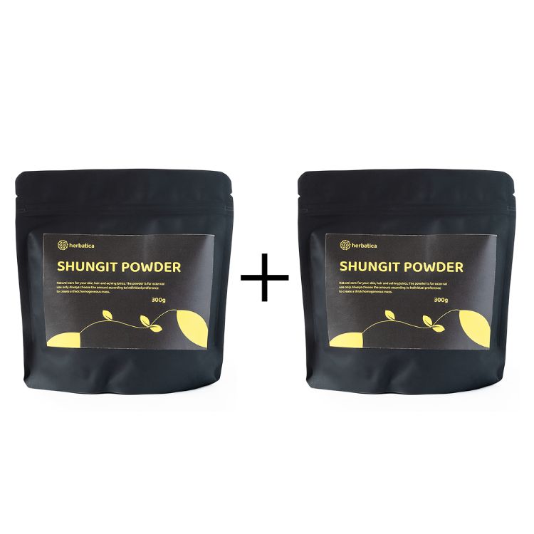 Kép Kedvezményes készlet: 2 x Sungit por - 300g - Herbatica