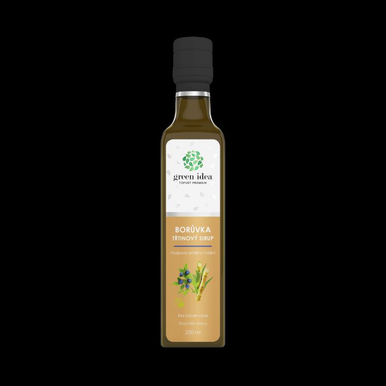 Kép Áfonyás nádcukorszirup 250 ml - Green idea