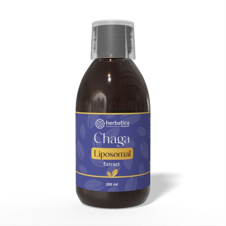 Kép Lipozómás Chaga kivonat – 200 ml – Herbatica
