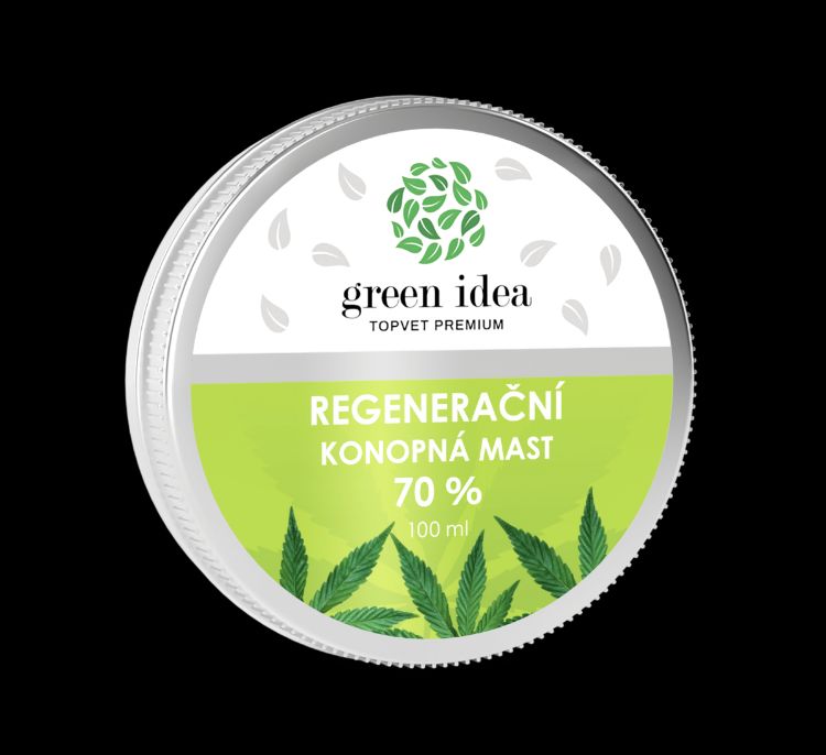 Kép Kender regeneráló kenőcs 70% 100 ml - Green idea