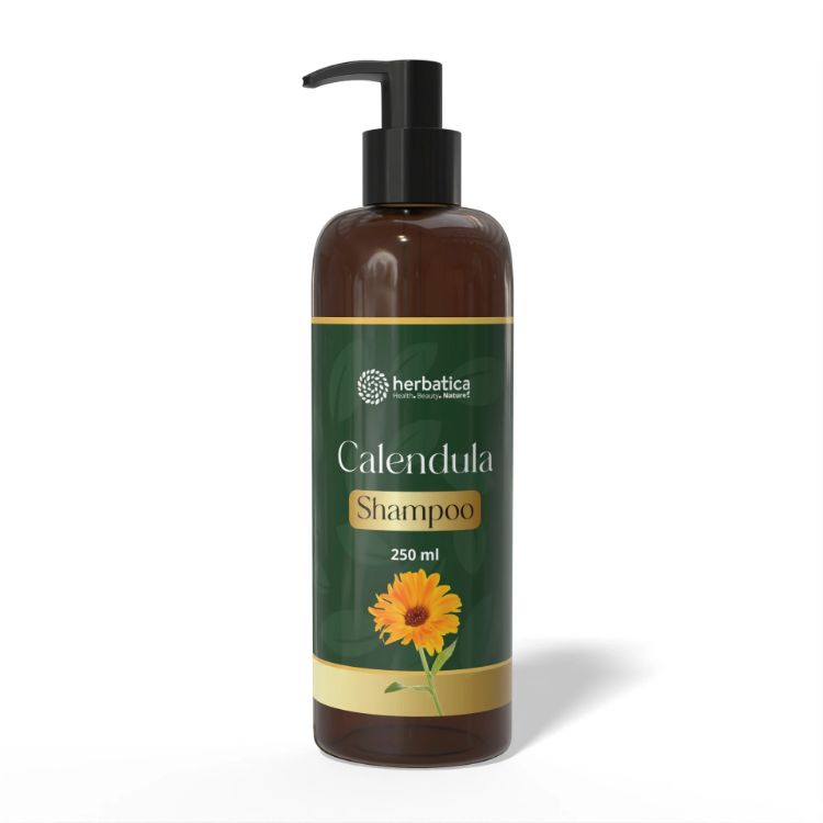 Kép Calendula Shampoo – körömvirágos sampon a hajnövekedés támogatására – 250 ml - Herbatica