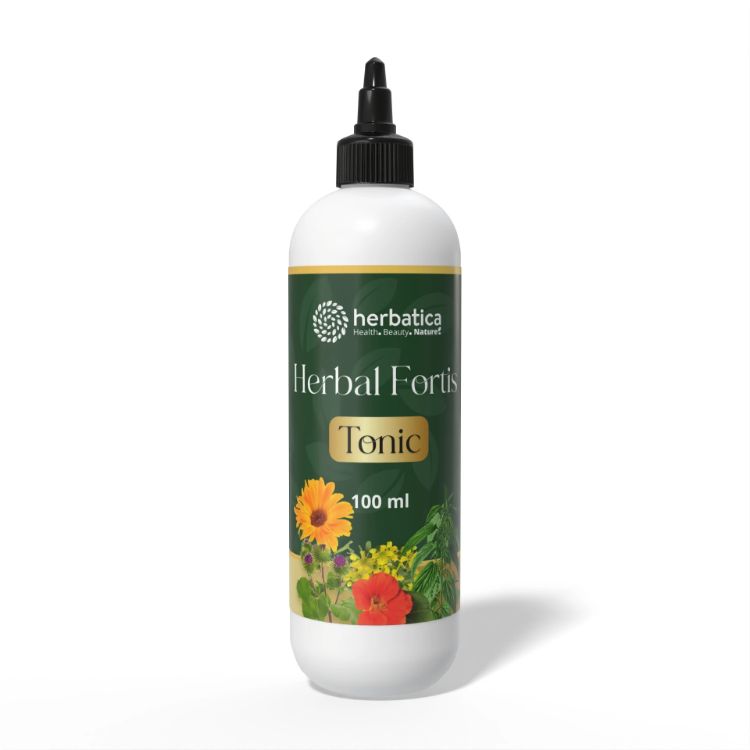 Kép Herbal Fortis Tonic – intenzív gyógynövényes hajerősítő tonik – 100 ml – Herbatica