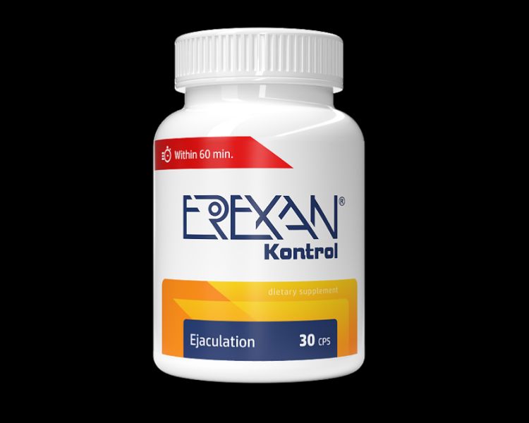 Kép EREXAN Kontrol – ejakuláció késleltetése férfiaknak – 30 kapszula