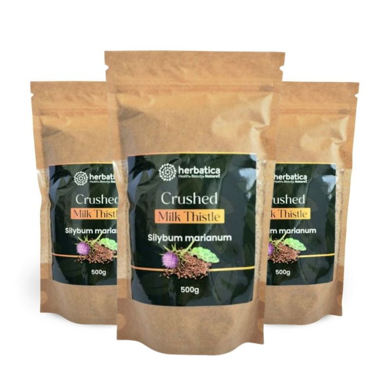 Kép Akciós készlet: 3x 100% finomra zúzott máriatövis - 500g - Herbatica