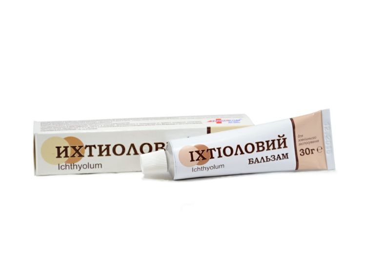 Kép Ichthamol balzsam külső használatra - Farmakom - 30g